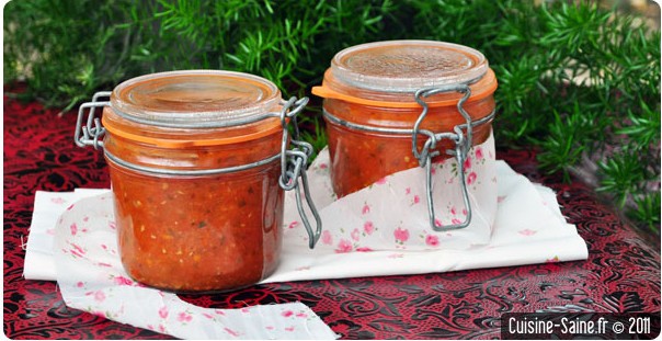 sauce tomate aux herbes