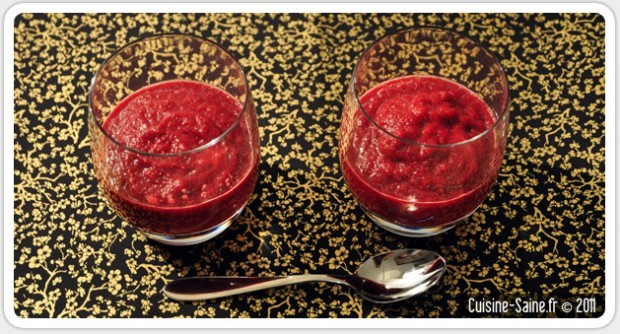 mousse betterave grenade