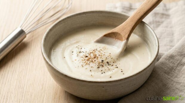 Béchamel végétale sans gluten ni lactose