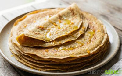 Crêpe à l’orange sans gluten ni lactose