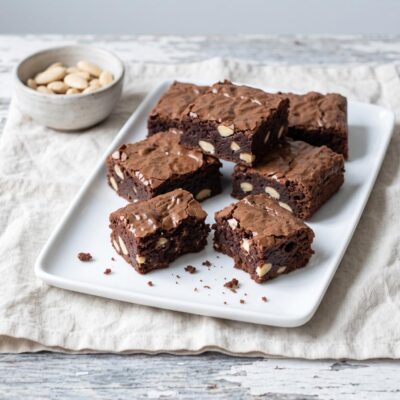 Brownies aux amandes sans gluten sans lactose