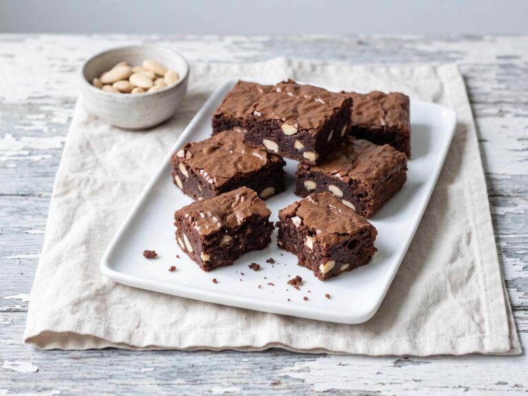 Brownies aux amandes sans gluten sans lactose