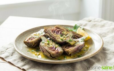 Sauté d’artichauts à l’ail et au persil sans gluten ni lactose