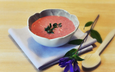 Recette bio : soupe de fraises