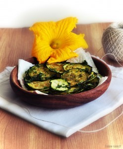 chips de courgettes au déshydrateur