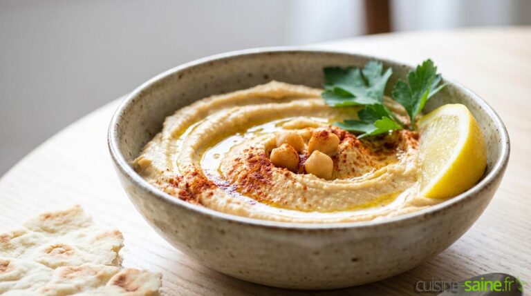 Houmous ultra-crémeux à la purée de cajou et au cumin