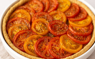 Recette tarte à la tomate sans gluten ni lactose