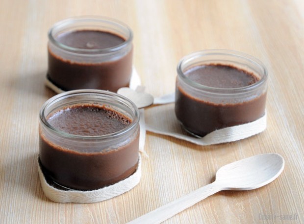 recette sans oeuf : crème au chocolat