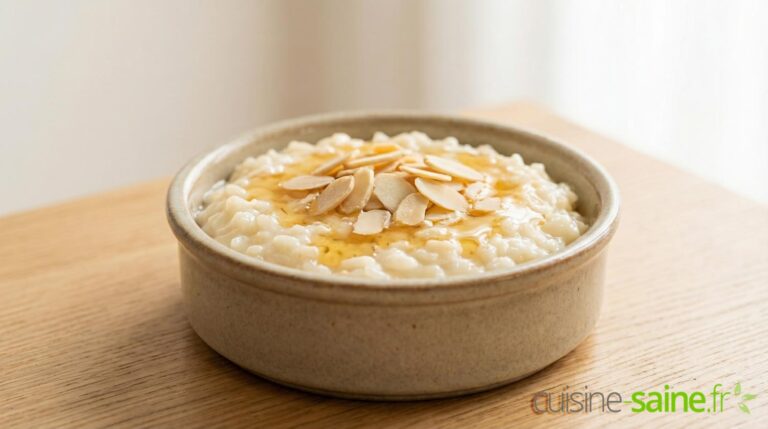 Recette de riz au lait sans lactose