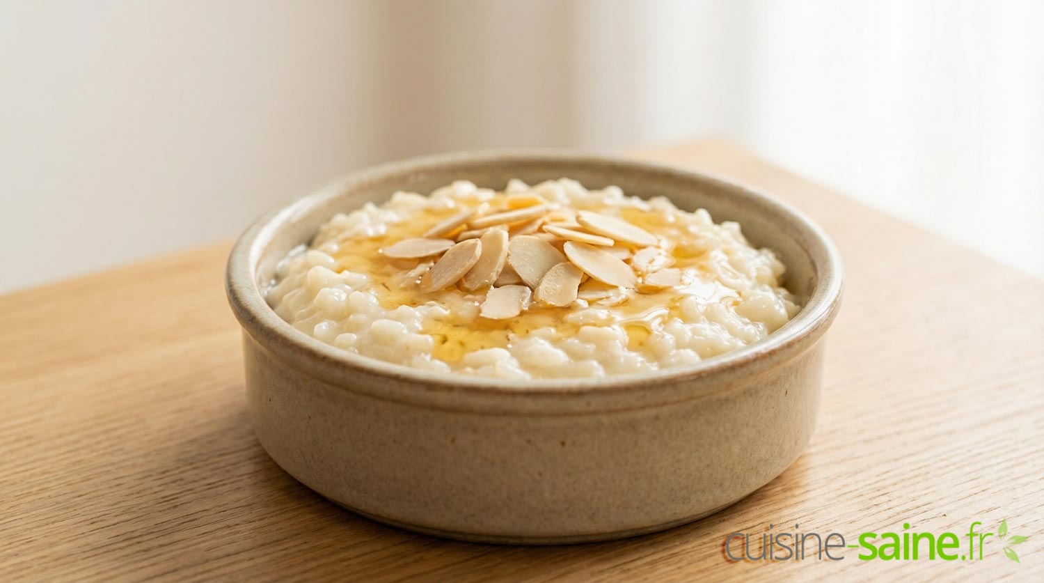 Recette de riz au lait sans lactose