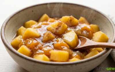 Compote pommes kakis