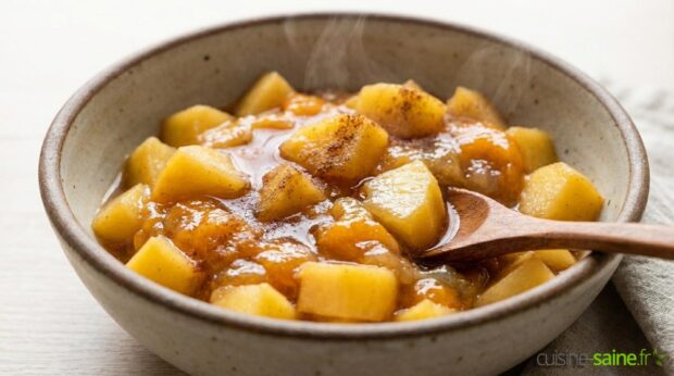 Compote pommes kakis
