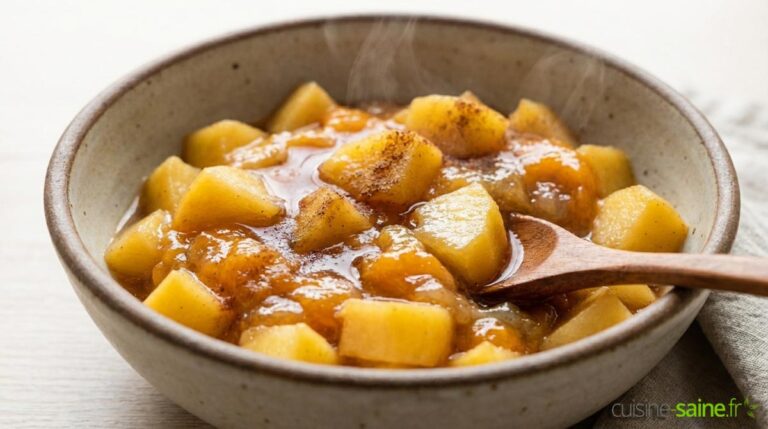 Compote pommes kakis