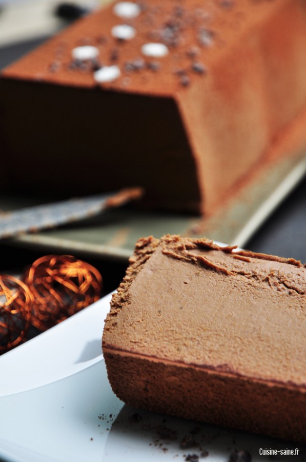 Recette sans gluten, sans oeuf : bûche de Noël chocolat - noisettes