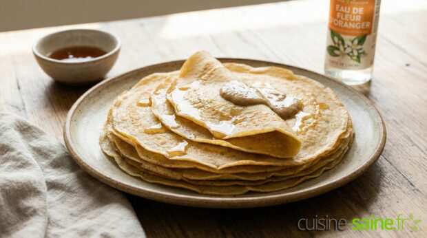 Pâte à crêpe sucrée sans gluten ni lactose
