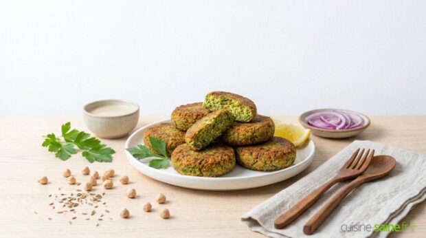 Falafels pois chiche coriandre ou persil sans gluten ni lactose