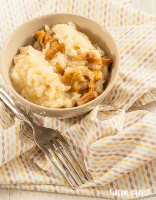 risotto aux girolles