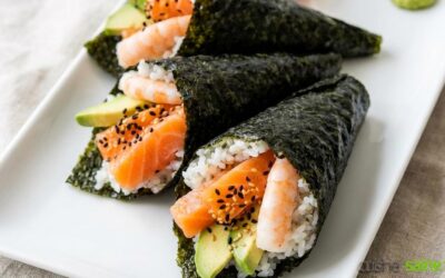 Temaki sushi maison : les cornets japonais au saumon et avocat