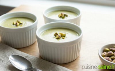 Crème à la pistache sans lactose