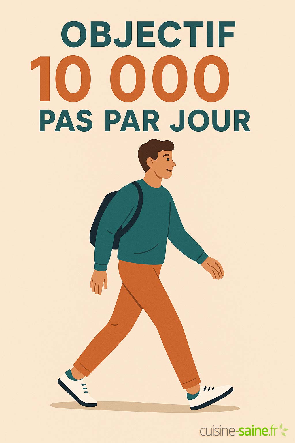 Marcher 10 000 pas par jour : ce que disent réellement les recommandations
