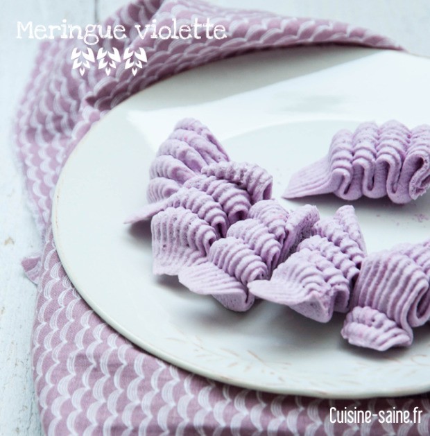 meringue violette