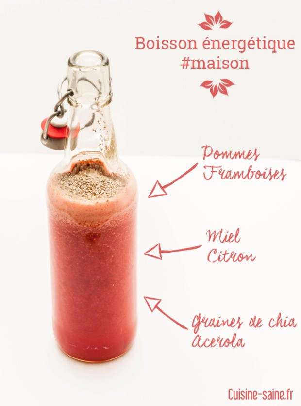 Boisson énergétique maison