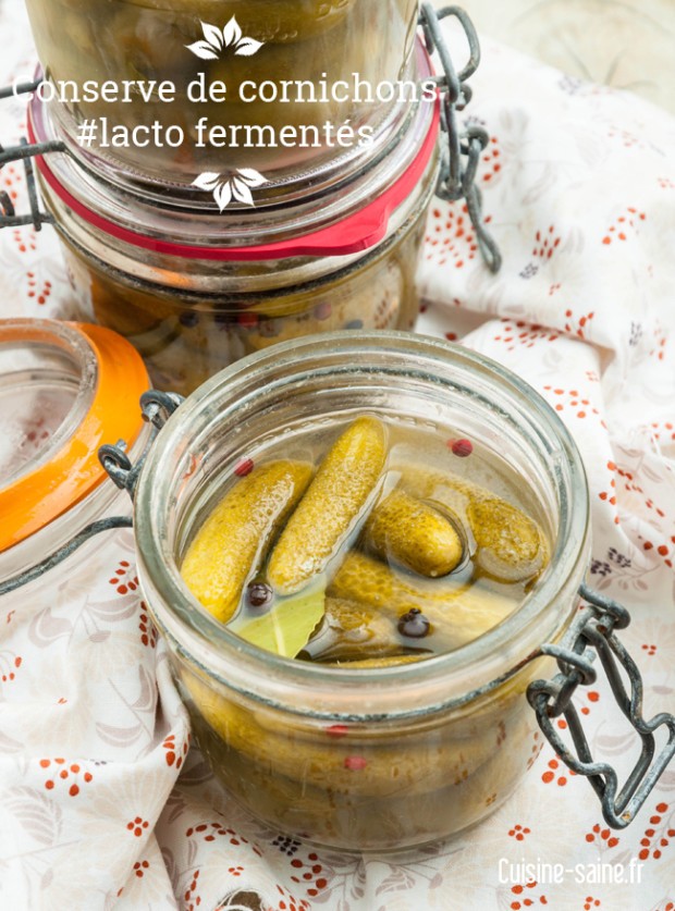 conserve de cornichons