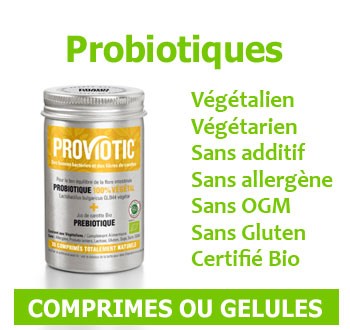 probiotiques vegan sans gluten