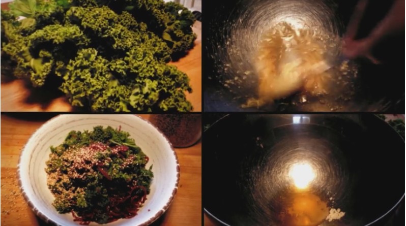 Comment faire une salade de chou kale