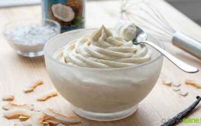 Chantilly coco sans lactose