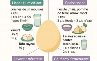 Par quoi remplacer les œufs ? 11 alternatives + calculateur