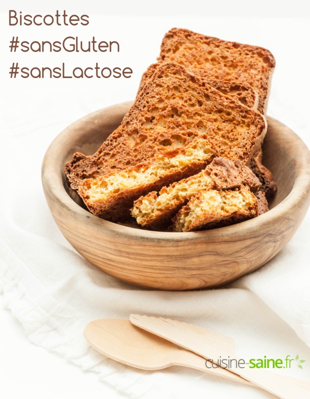 Biscottes sans gluten