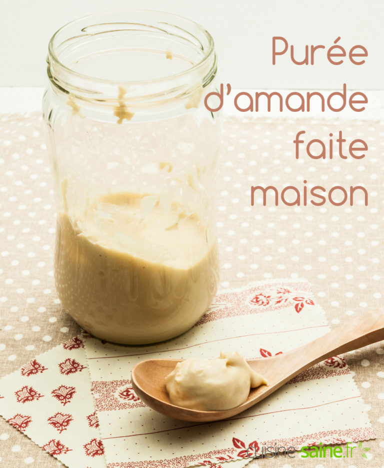 Comment faire une purée d’amande maison