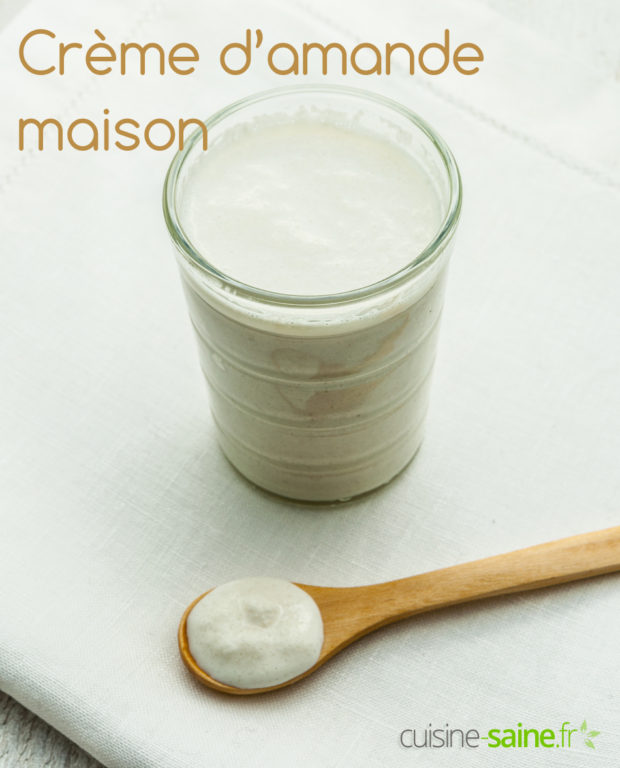 Amande cuisine - crème d’amande maison