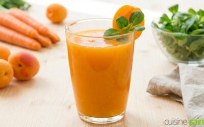 Jus bonne mine pour la peau à l’extracteur de jus