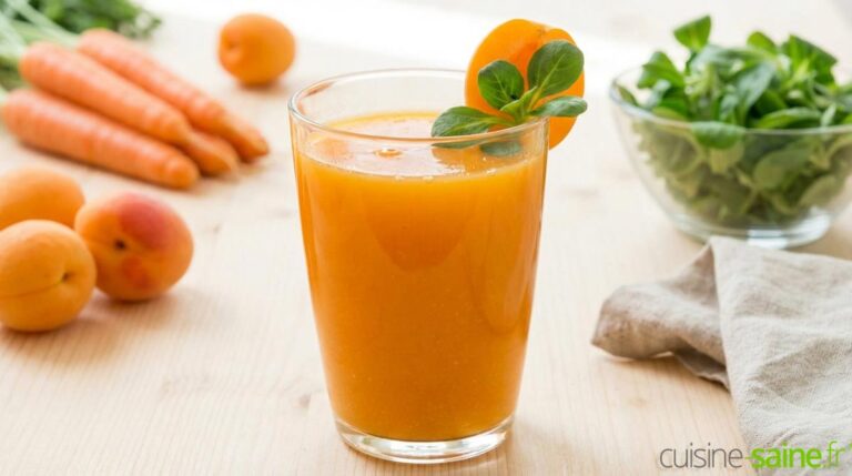 Jus bonne mine pour la peau à l'extracteur de jus