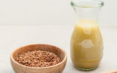 Lait de sarrasin maison, lait végétal alternatif au lait de vache