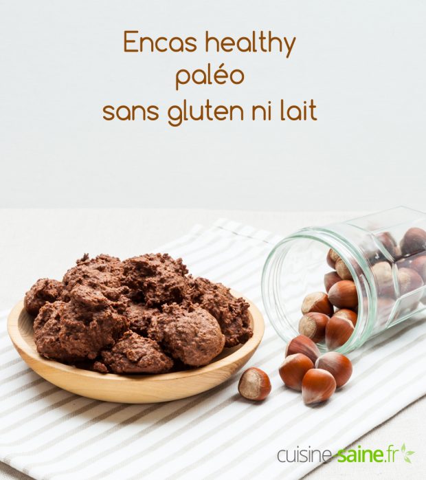 Encas healthy paléo sans gluten ni lait