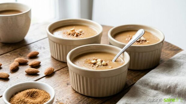 Crème au café façon Danette – sans gluten, sans lait et paléo - Vegan