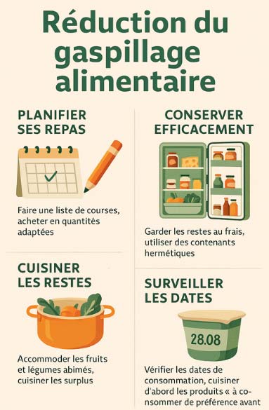 Comment réduire le gaspillage alimentaire ? Mes 9 astuces anti gaspi !