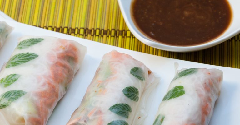 Sauce des rouleaux de printemps