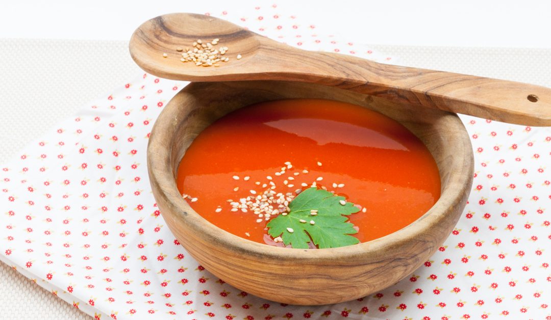 Recette de soupe à la tomate facile et rapide