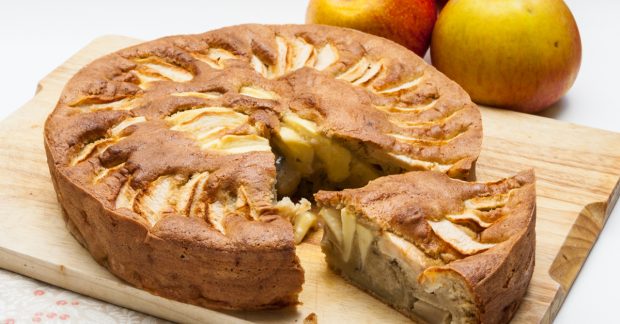 Gâteau aux pommes sans gluten ni lactose