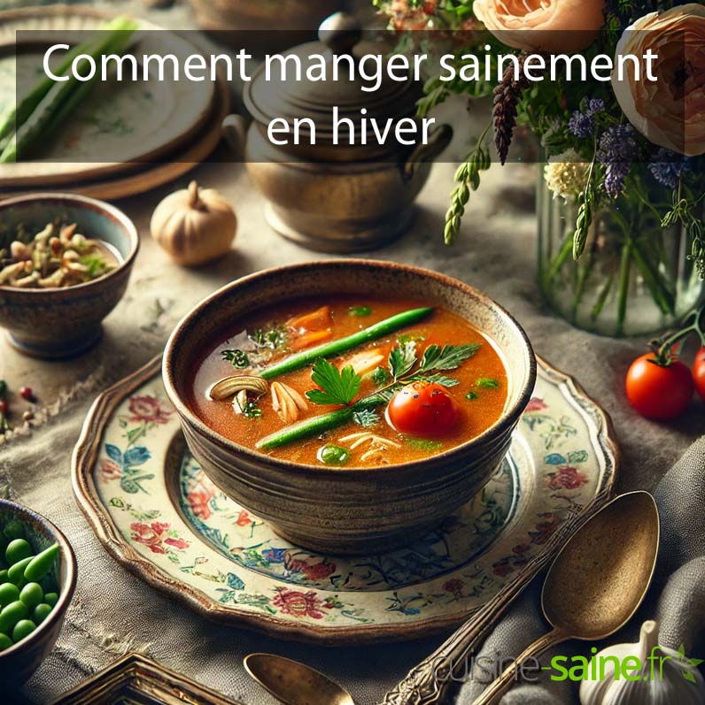 Comment manger sainement en hiver
