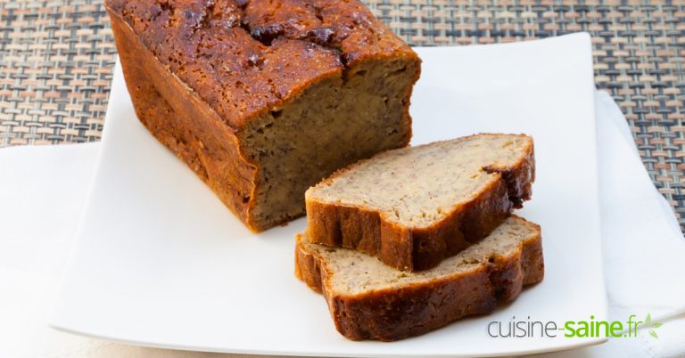 Recette au blender : pain de bananes sans gluten sans lactose