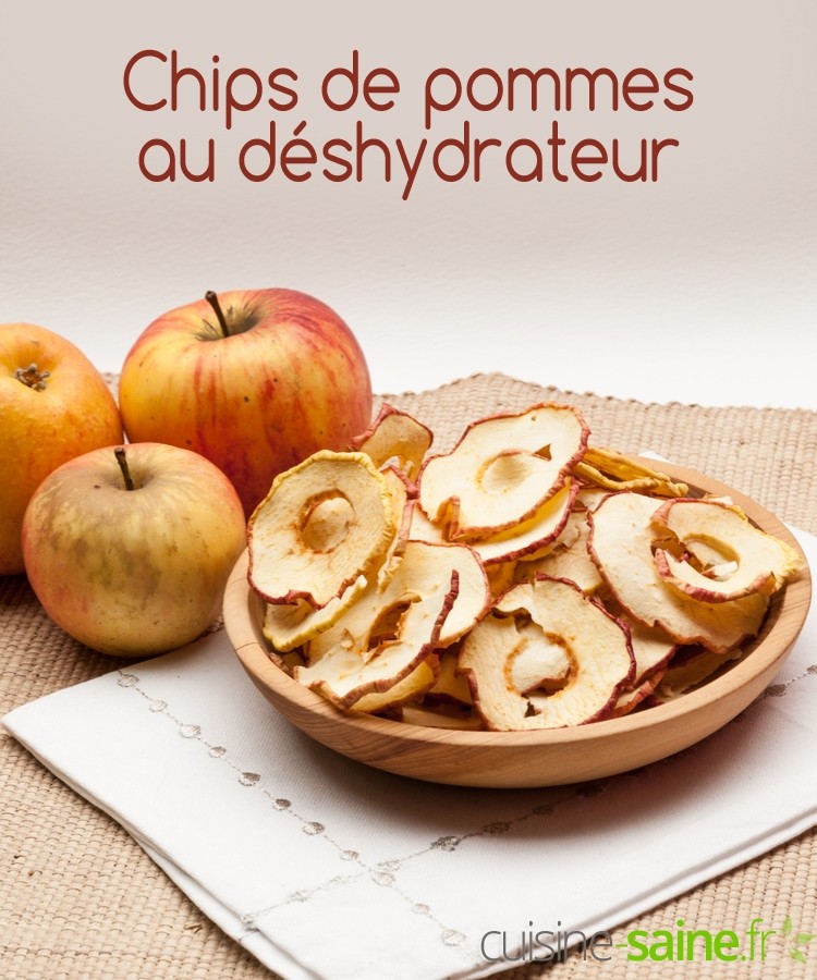 Comment faire des chips de pomme au déshydrateur ?