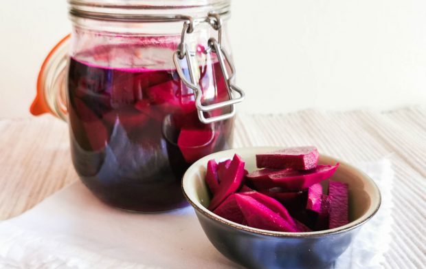 Recette de betteraves lactofermentées au cumin