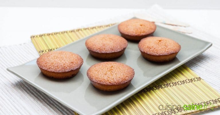Recette de financiers sans gluten ni lactose