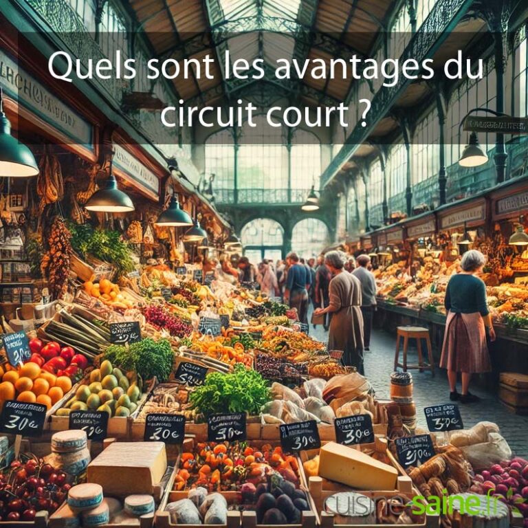Quels sont les avantages du circuit court ?