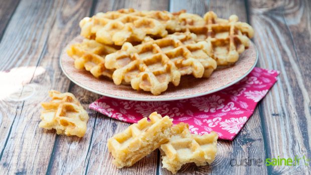 Recette de gaufre liégeoise sans gluten sans lactose
